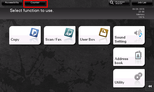 Scan Fax Job