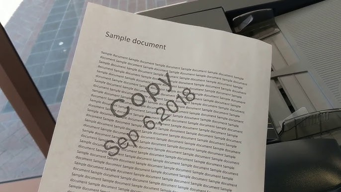 Stamp Watermark